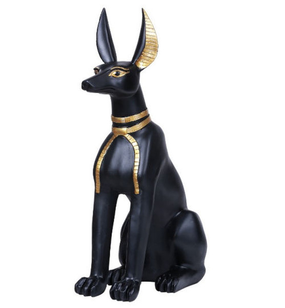 Egyptian Anubis Dog Statue 21" High